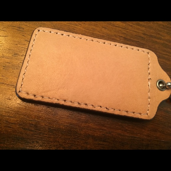 Coach Accessories Coach Keychain Leather Poshmark